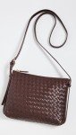 Madewell Woven Crossbody Bag in Chocolate Raisin