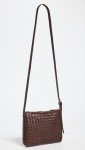 Madewell Woven Crossbody Bag in Chocolate Raisin