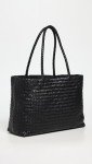 Madewell Women's True Black Woven Weekender Tote