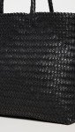 Madewell Women's True Black Woven Weekender Tote