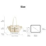 JW PEI Women's White Linda Tote Bag