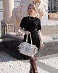 JW PEI Women's White Linda Tote Bag