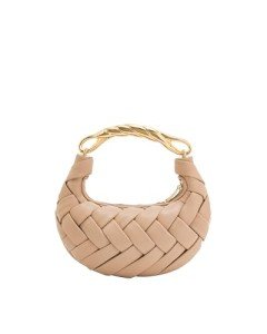 JW PEI Almond Orla Weave Handbag