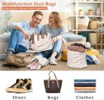 MISSLO Breathable Drawstring Storage Pouch Set