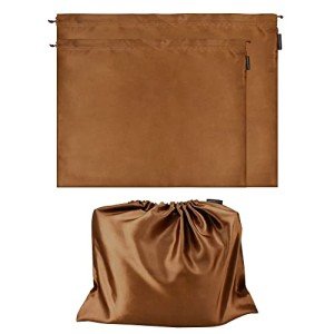 Silk Dust Bags for Handbags and Shoes - 2 Pack