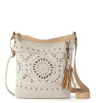 Sak Lucia Crochet Crossbody Bag with Adjustable Strap