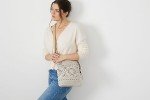 Sak Lucia Crochet Crossbody Bag with Adjustable Strap