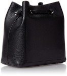 Calvin Klein Gabrianna Black Silver Bucket Bag