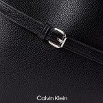 Calvin Klein Gabrianna Black Silver Bucket Bag