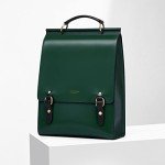 Cnolés Leather Vintage Backpack Purse for Women