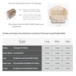 LEXSION Felt Purse Organizer Insert - Beige