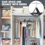 Chumia Clear Handbag Dust Bags with Hooks