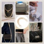 Luxurious Gold Metal Bag Chain Extension 8.6
