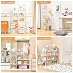 Luxury Acrylic Handbag Storage Organizer with Magnetic Closure