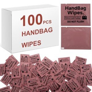 Luxury Leather Purse Cleaning Wipes - Individually Wrapped