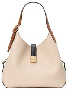 Kate Spade Colorblocked Pebbled Leather Crossbody Tote