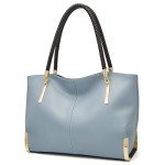 FOXLOVER Luxury Leather Tote Bag for Women