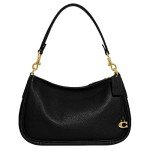 COACH Cary Soft Leather Crossbody Bag, Black
