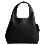 COACH Lana Shoulder Bag 23 in Black Leather