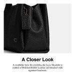 COACH Lana Shoulder Bag 23 in Black Leather