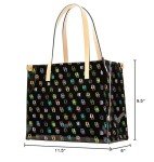 Dooney & Bourke Black Medium Shopper Tote