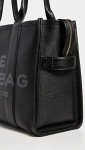 Marc Jacobs Large Black Leather Tote Bag