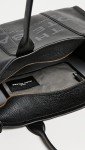 Marc Jacobs Large Black Leather Tote Bag