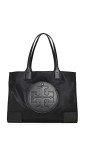 Tory Burch Small Ella Tote in Black