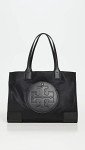 Tory Burch Small Ella Tote in Black
