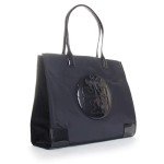 Tory Burch Black Ella Patent Tote Bag