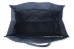 Tory Burch Navy Blue Large Nylon Tote Bag