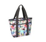 LeSportsac Colorful Painterly Spring Zip Tote