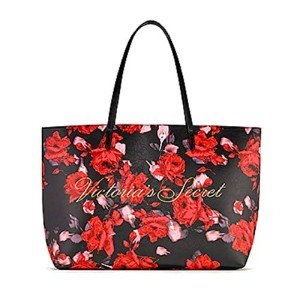 Limited Edition Red Floral Rose Tote Bag