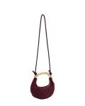 JW PEI Claret Orla Weave Handbag