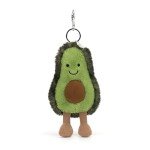 Avocado Plush Bag Charm Keychain by Jellycat
