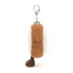Toast Bag Charm Keychain - Plush Luxury Gift