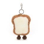 Toast Bag Charm Keychain - Plush Luxury Gift
