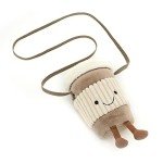 Amuseables Coffee-To-Go Plush Bag - 8 Inches