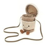 Amuseables Coffee-To-Go Plush Bag - 8 Inches
