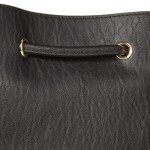 Calvin Klein Gabrianna Black Bucket Shoulder Bag