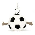 Jellycat Plush Soccer Ball Bag Charm Keychain