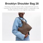 Coach Brooklyn Dark Stone Shoulder Bag 28