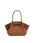 JW PEI Hana Medium Brown Faux Suede Tote