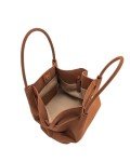 JW PEI Hana Medium Brown Faux Suede Tote