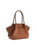 JW PEI Hana Medium Brown Faux Suede Tote