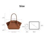 JW PEI Hana Medium Brown Faux Suede Tote