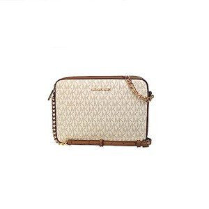 Michael Kors Jet Set Large Crossbody Bag - Vanilla