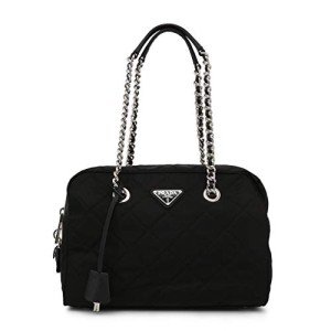 Prada Black Tessuto Nylon Handbag for Women
