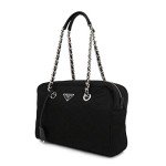 Prada Black Tessuto Nylon Handbag for Women