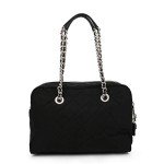 Prada Black Tessuto Nylon Handbag for Women
